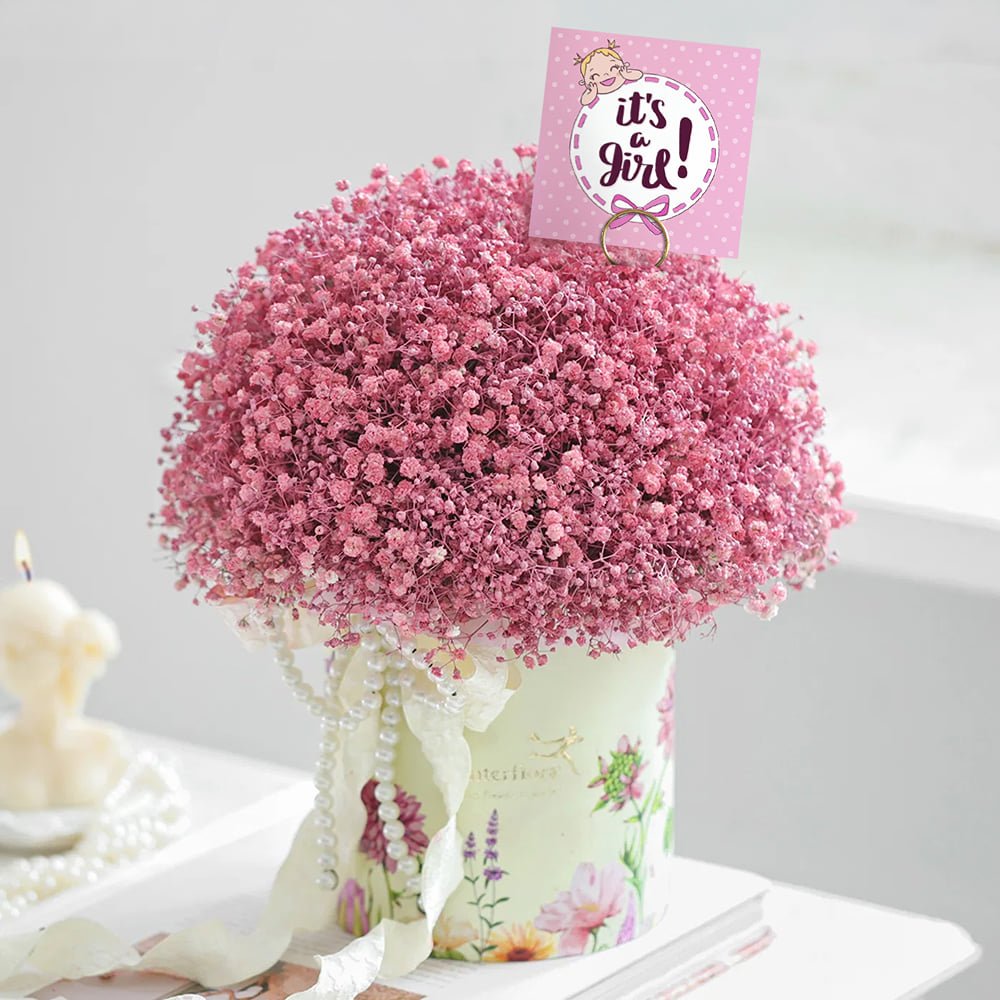 Baby shower Pink Wishes